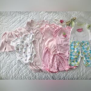 0-3 Baby Girl Clothing Bundle